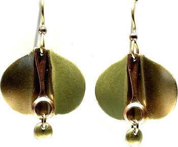 Silver Forest Mixed Modern Shapes Earrings