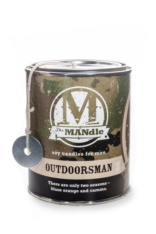 The MANdle Outdoorsman Candle