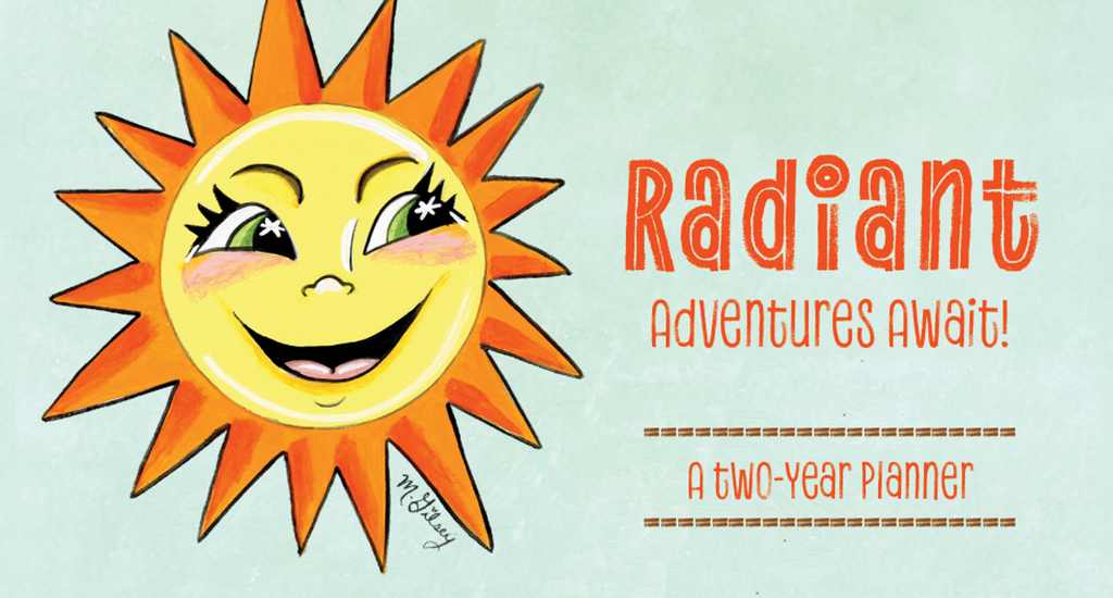 Radiant Adventures Await 2 Year Pocket Calendar