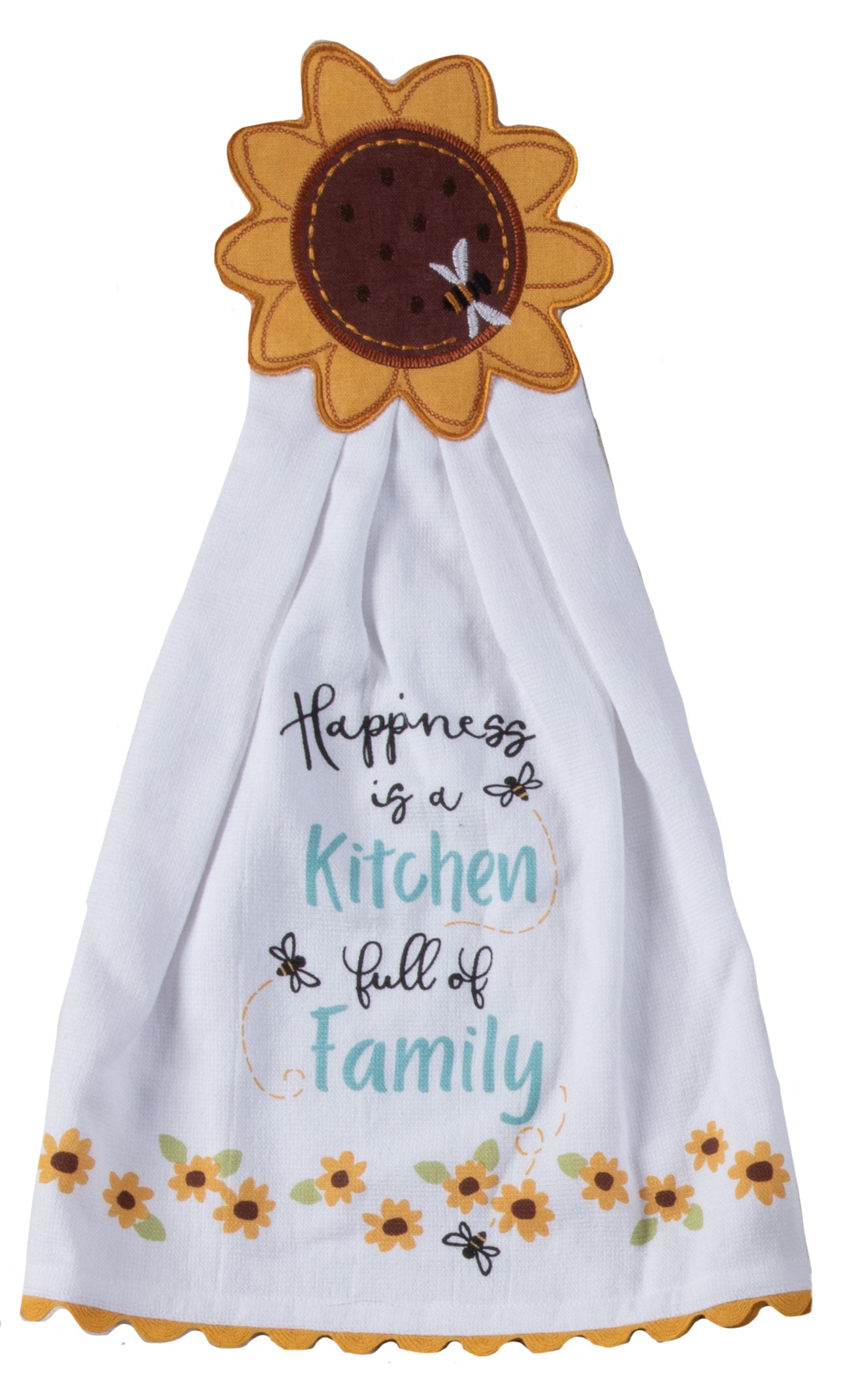Sunflower Hang Ups Kitchen Towel