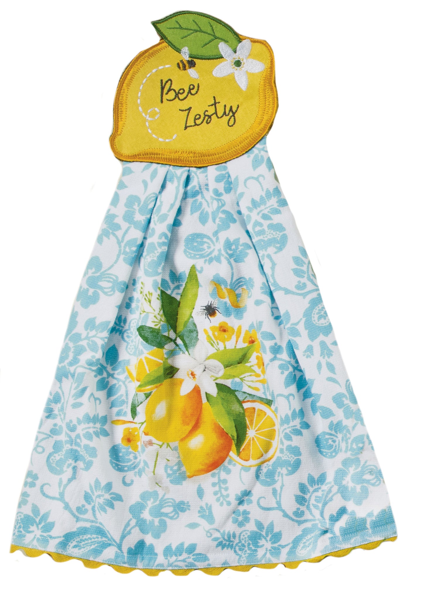 Bee Zesty Hang Ups Kitchen Towel