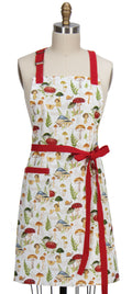 Botanical Mushroom Chef Apron