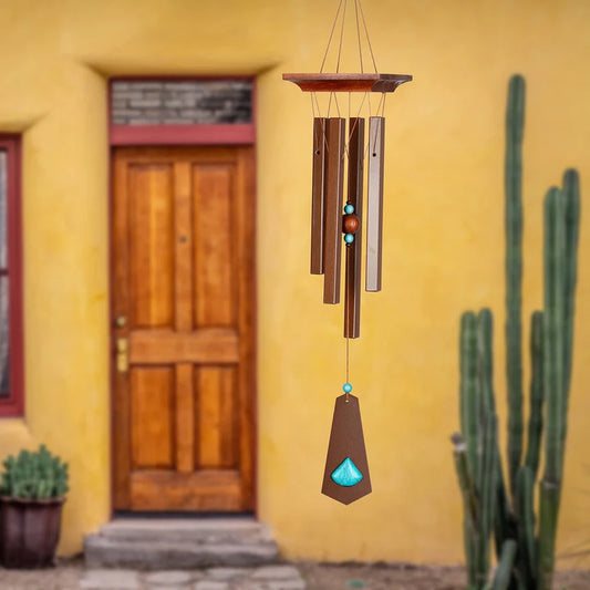 Rustic Turquoise Windchime