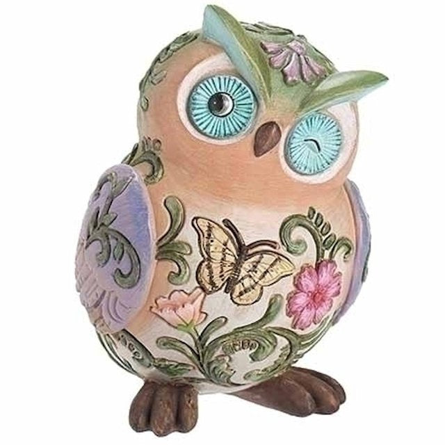 Winking Owl Figurine