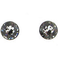Spirit by Silver Forest Clear Crystal Post Earrings