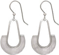Spirit by Silver Forest Silver Teardrop w/Half Round Earrings
