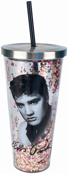 Elvis Glitter Cup