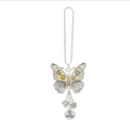 Butterfly Silver and Gold Car Charm