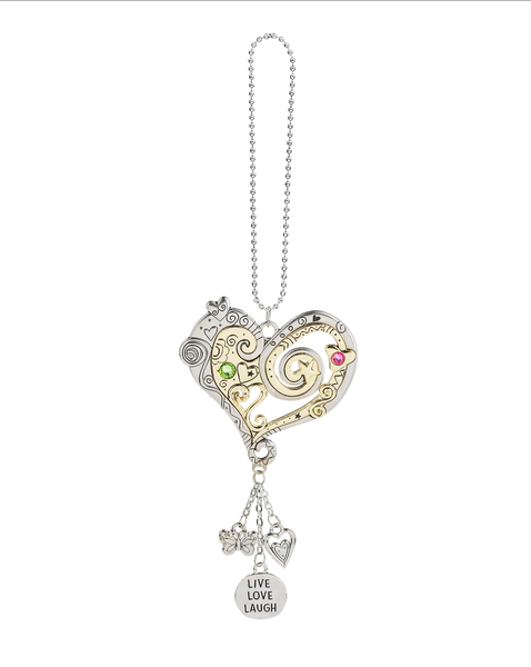 Heart Car Charm
