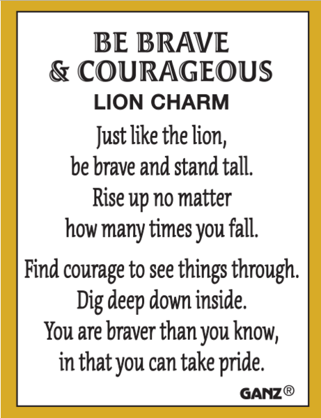 Lion Pocket Charm
