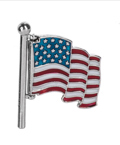 Amercian Flag Pocket Charm