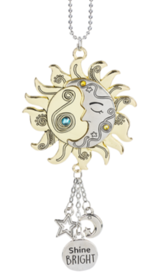 Sun & Moon Car Charm