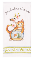 Curious Kittens Meow Kitchen Towel