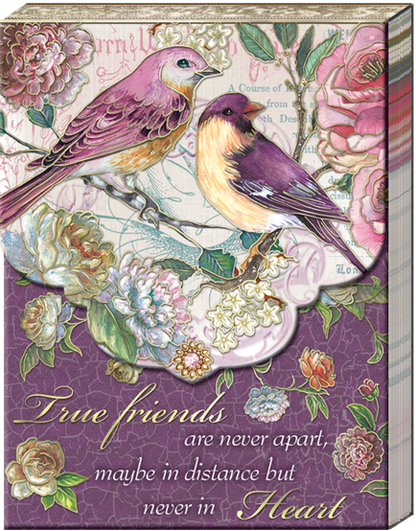 True friends are never apart - Pocket Notepad