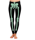 Funny Bones Bad To The Bone Glow Leggings