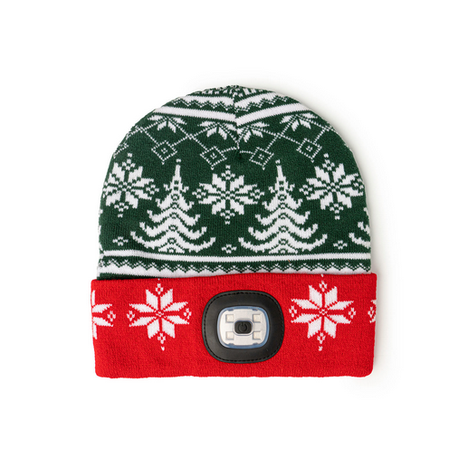 Night Scope North Pole Rechargeable LED Beanie