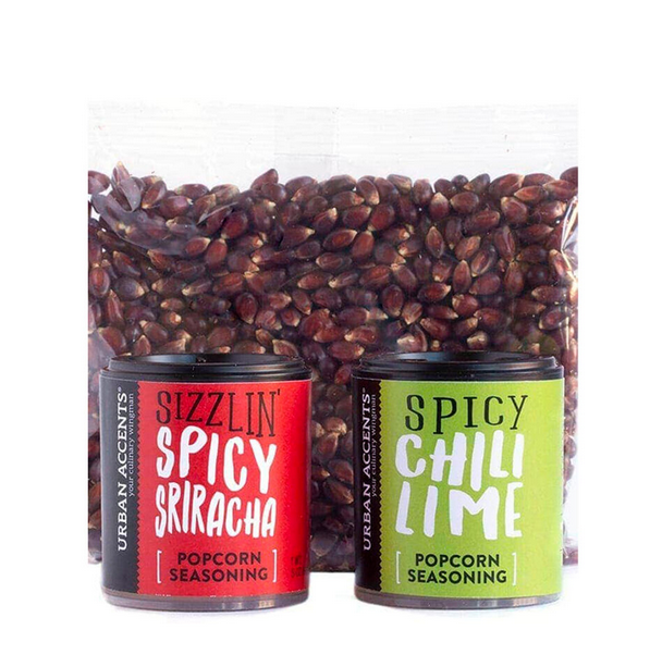 Fiery Favorites Pop N Wow Popcorn Gift Set