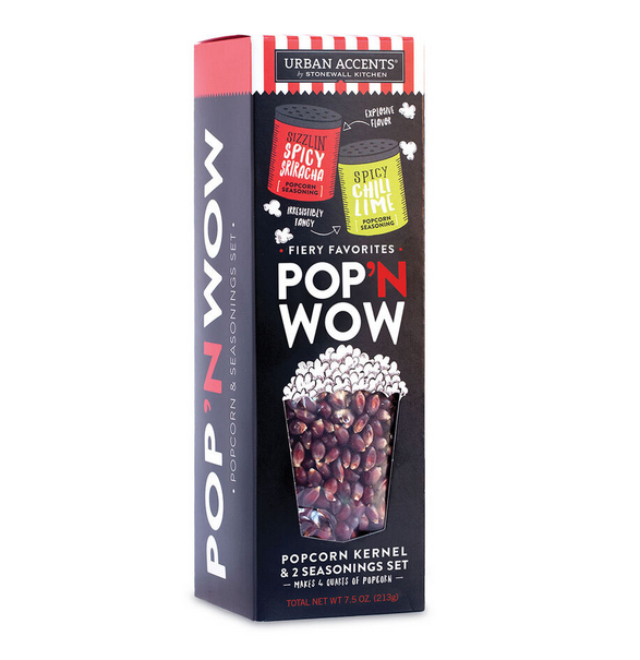 Fiery Favorites Pop N Wow Popcorn Gift Set