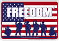 Freedom Parking Sign
