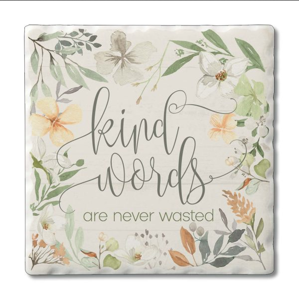 Kind Words Coaster 4pk/set