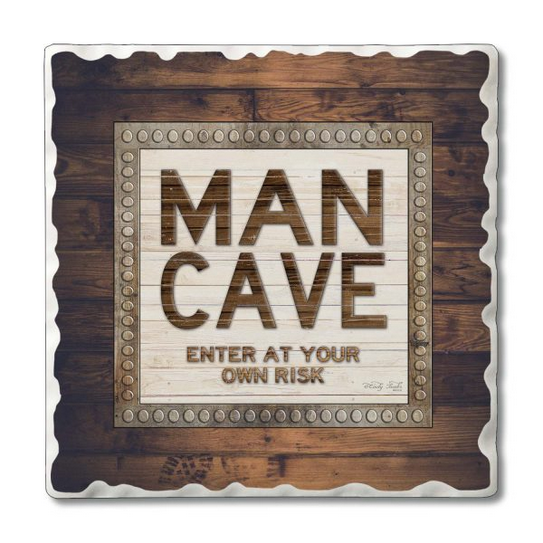 Man Cave Coasters 4pk/set