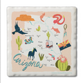 ARIZONA- Home State Home Coasters 4pk/set