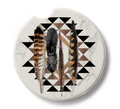 Santa Fe Feathers – Car Coaster 1PK