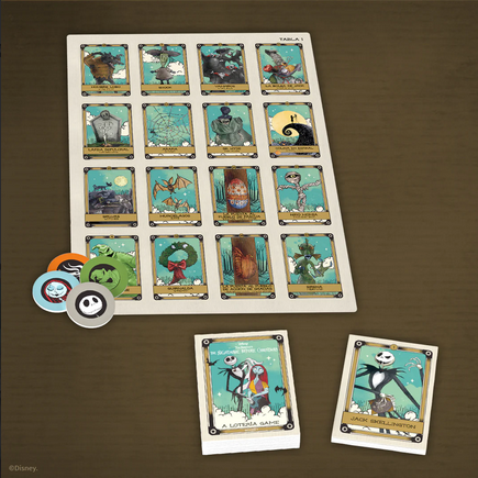 Nightmare Before Christmas Loteria Game