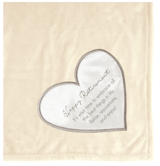 Happy Retirement Royal Plush Blanket