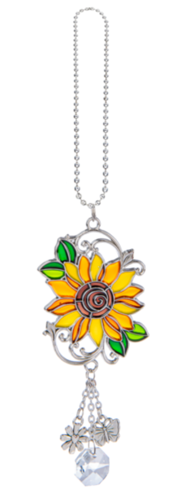 Sunflower Car Charm