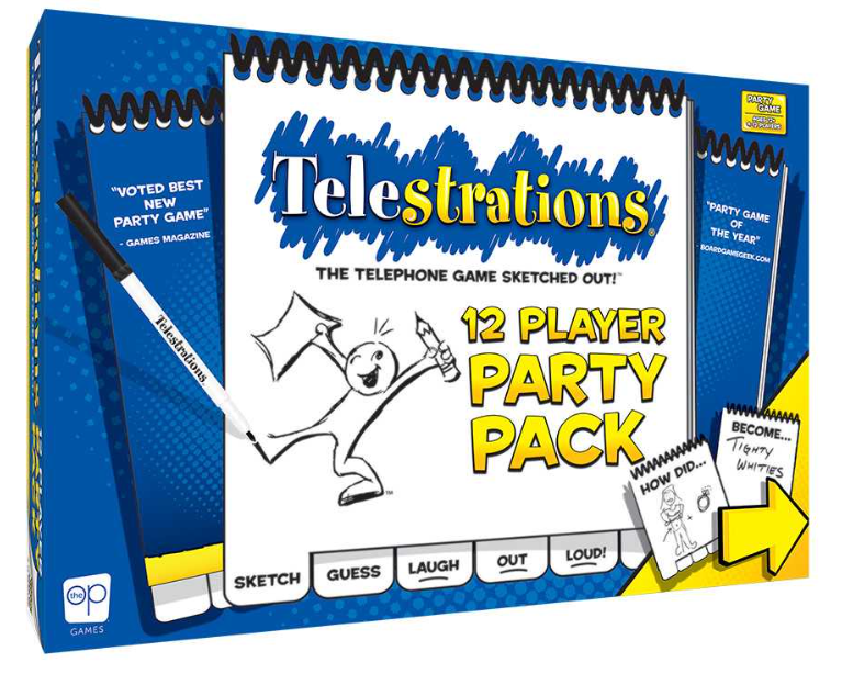 Telestrations® 12 Player: The Party Pack Game