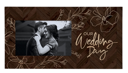 "Our Wedding Day" Frame