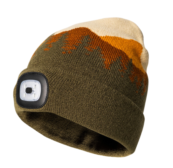Night Scope Explorers Collection Rechargeable LED Beanie
