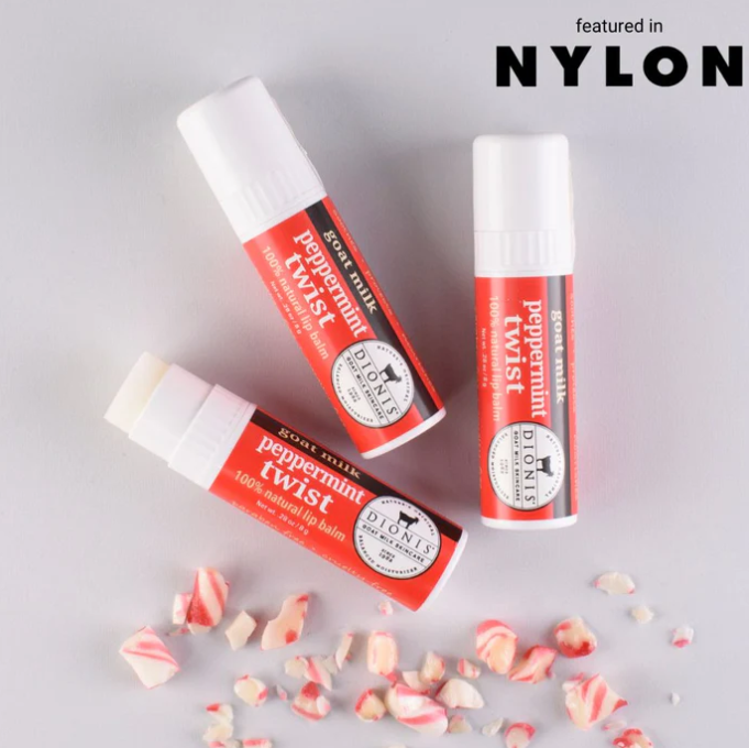 Peppermint Twist Goat Milk Lip Balm