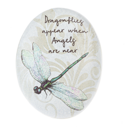 Bereavement Spiritual Winged Memory Stone