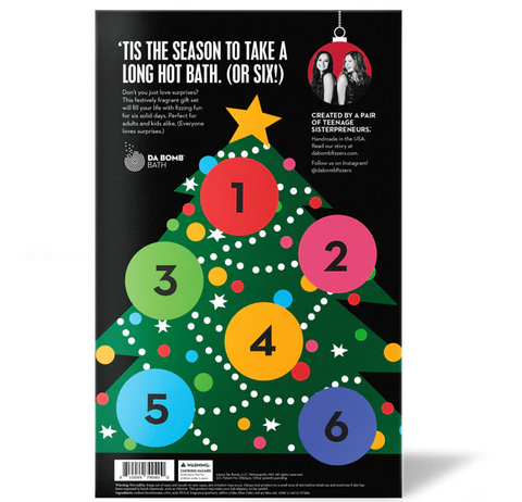 Merry Fizzmas Advent Calendar Da Bomb Bath Fizzers