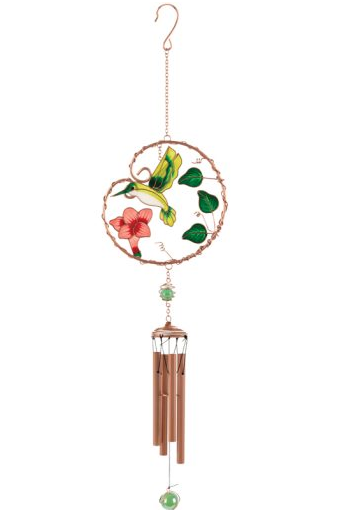 Hummingbird Wreath Windchime