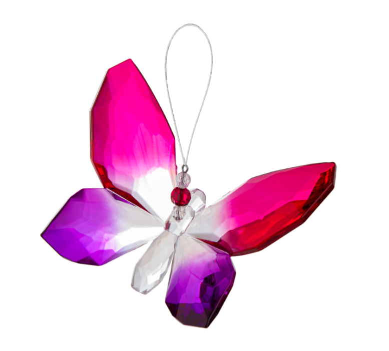 Crystal Expressions Hanging Butterflies