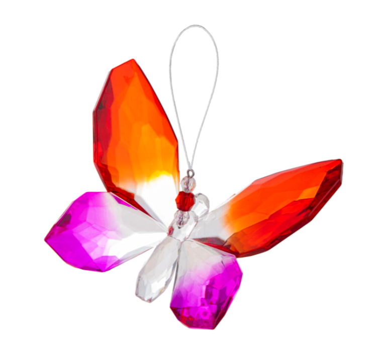 Crystal Expressions Hanging Butterflies