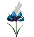 Dragonfly Illusion Solar Spinner Stake