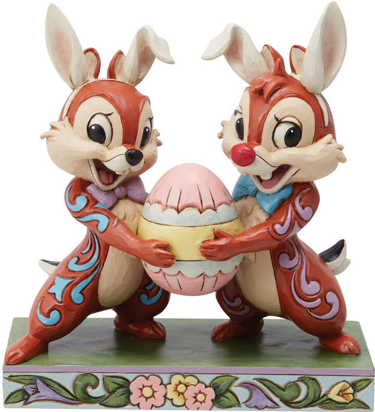 Mischievous Bunnies Jim Shore Chip & Dale Figurine