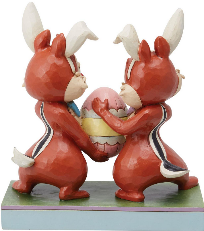 Mischievous Bunnies Jim Shore Chip & Dale Figurine