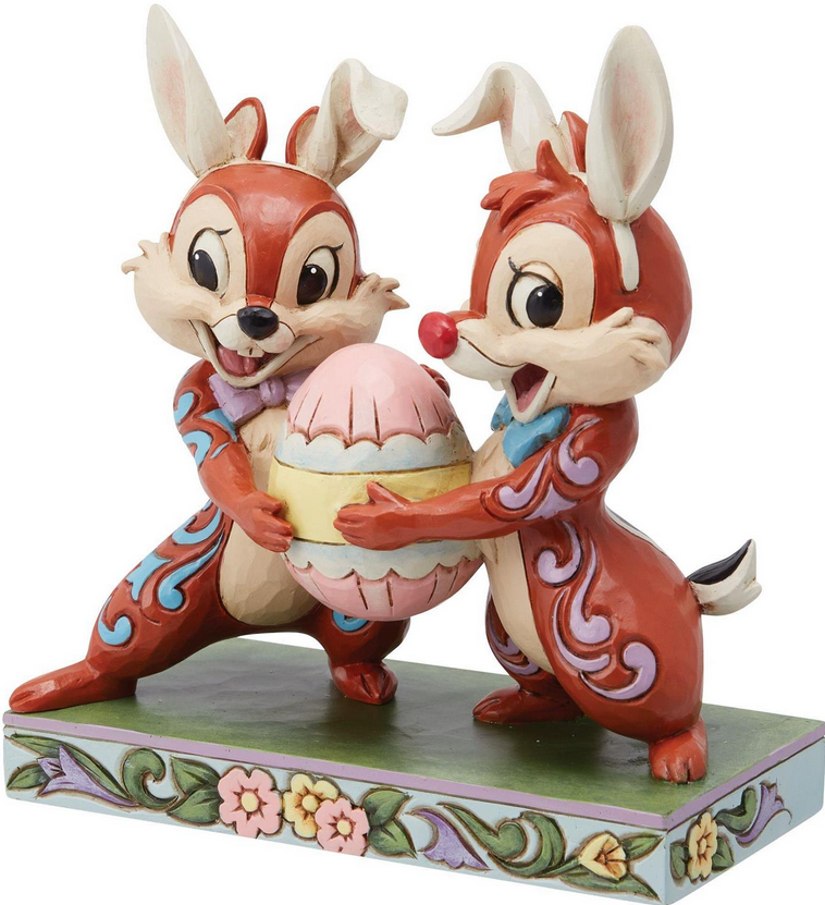 Mischievous Bunnies Jim Shore Chip & Dale Figurine