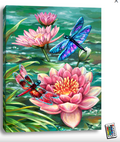 Dragonflies LED Wall Canvas