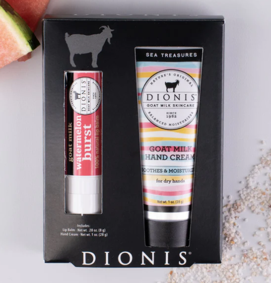 Sea Treasures Lip Balm & Hand Cream Set