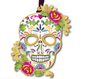 Sugar Skull Ornament