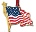 American Flag Ornament