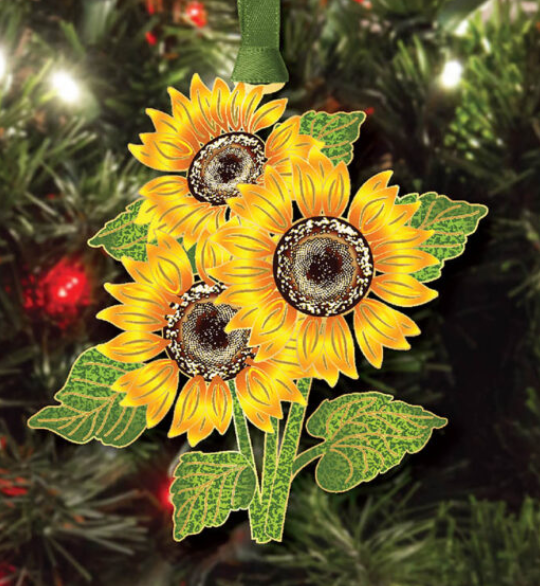 Sunflower Ornament