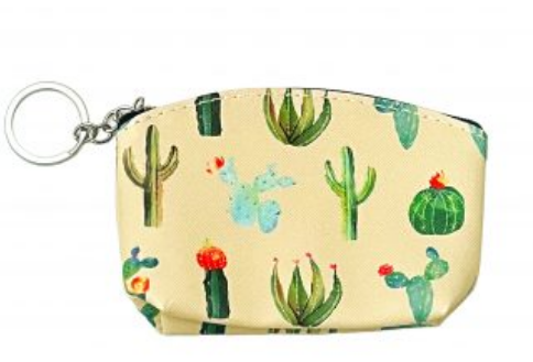 Cactus Garden Zipper Pouch