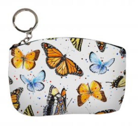 Southwest Butterflies Zipper Pouch